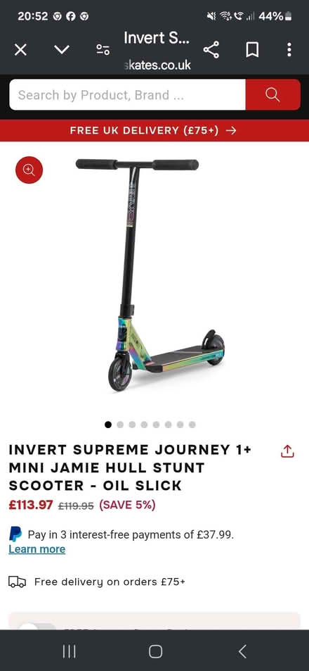 Photo of free Kids stunt scooter (Threlkeld CA12) #1