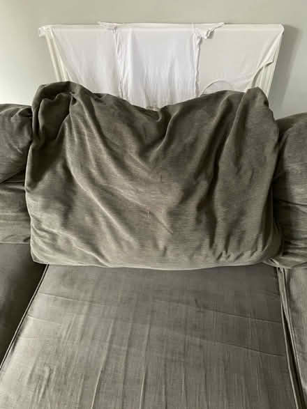 Photo of free Grey corner sofa (Rainham RM13) #4