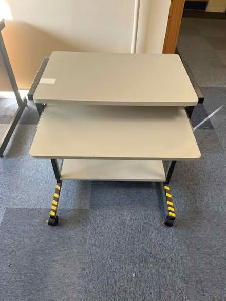 Photo of free Computer Desk (on wheels) (Penwortham PR1) #2