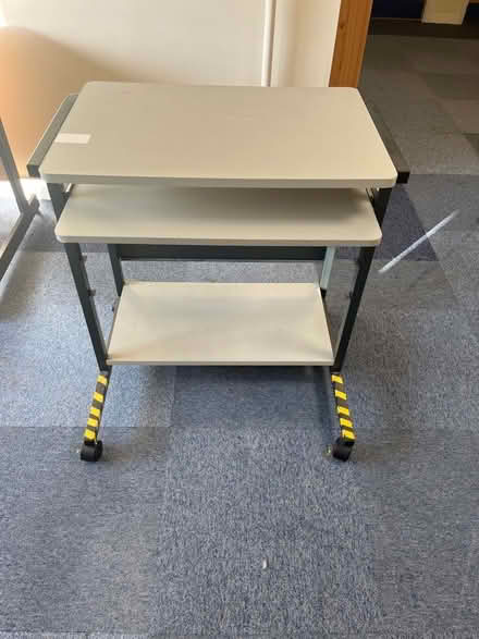 Photo of free Computer Desk (on wheels) (Penwortham PR1) #1