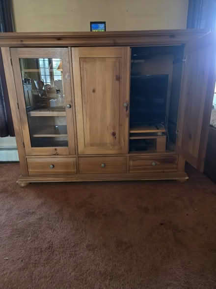 Photo of free Entertainment center (Ottsville) #2