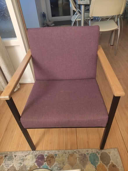 Photo of free Purple reception chair (Patcham) #1