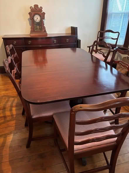 Photo of free Mahogany dining room set (Medford) #4