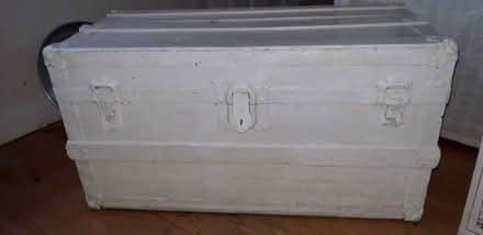 Photo of free Old wooden trunk (St Leonards TN38) #1