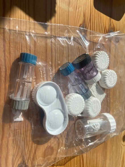 Photo of free Assorted contact lens cases (AB15) #1