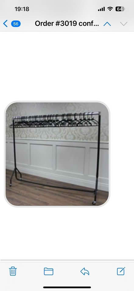 Photo of free Clothes rack - large heavy duty (Dublin 16) #1