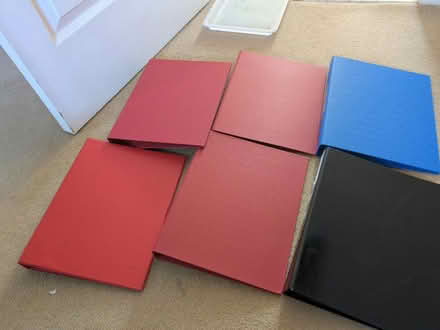 Photo of free 6 ringbinders A4 size (Mosspark, Glasgow G52) #2