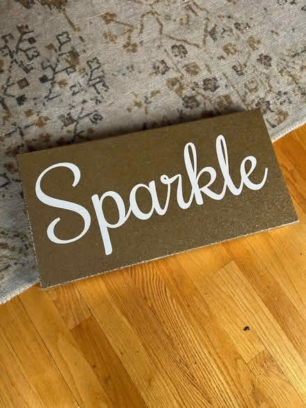 Photo of free Sparkle sign (Lexington Center) #1
