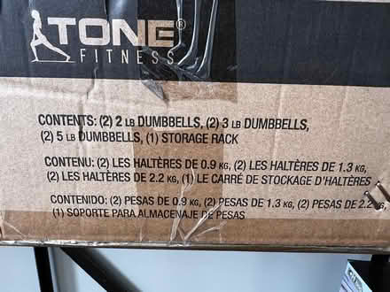 Photo of free Small Weight Set (Near Groton Center) #4