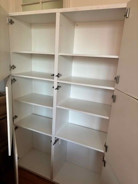 Photo of free IKEA white storage cupboard (N10) #2