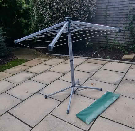 Photo of free LEIFHEIT Pop Up Airer/Washing Line (Castle Neroche TA20) #1