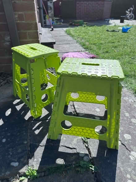 Photo of free 2 high steps (foldable) (Carnforth LA5) #1
