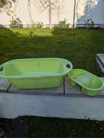 Photo of free Baby bath and bowl (Warrington WA4) #1