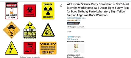 Photo of free Science party decorations (San Anselmo) #2