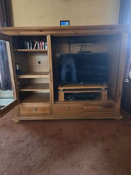 Photo of free Entertainment center (Ottsville) #3