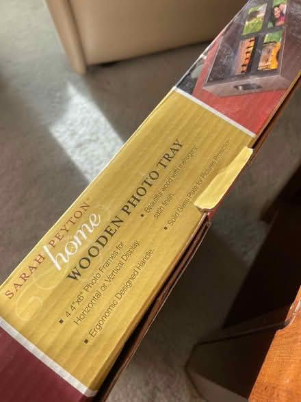 Photo of free Wooden Photo Tray (Streetsville) #3
