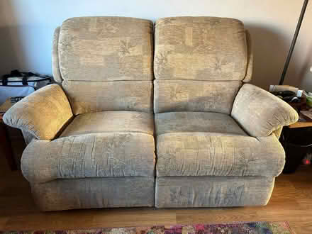 Photo of free 2-seater manual recliner (Barton le Clay MK45) #4