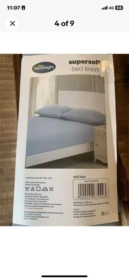 Photo of free Brand New duvet cover & fitted sheet&2 pillowcases (Northfield B31) #3