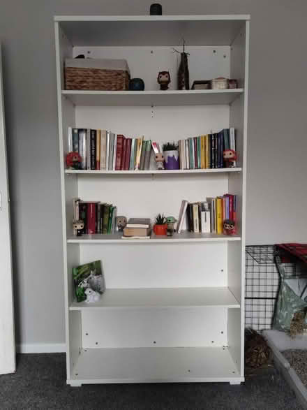Photo of free White bookcase (Wheatley) #3