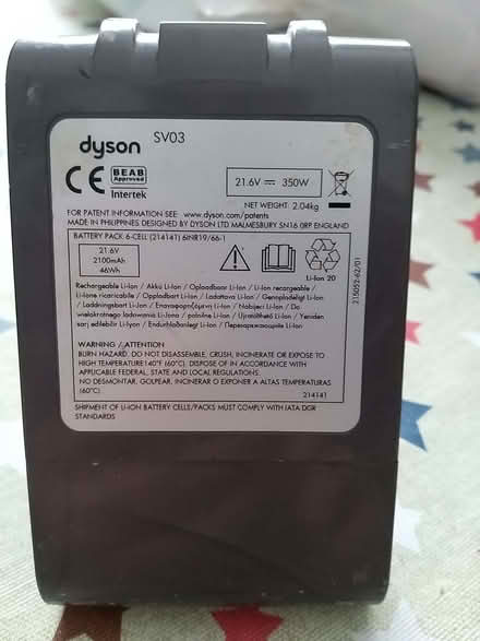 Photo of Dyson v6 or v7 for spares (Harrow HA1) #1