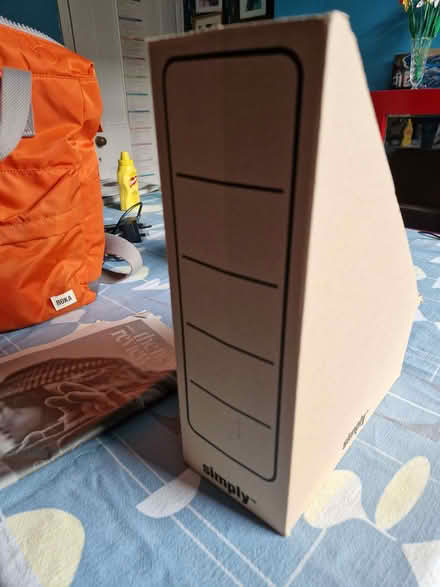 Photo of free Foldable desk file holder cardboard. (Walkley S6) #1