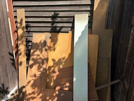 Photo of free Various pieces of wood and plywood (near De Anza College) #1