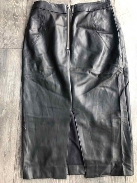 Photo of free Size 8 faux leather skirt (Spencers wood) #2