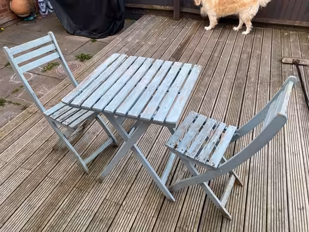 Photo of free Wooden Table and Chairs (CF3) #1