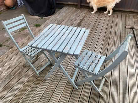 Photo of free Wooden Table and Chairs (CF3) #1