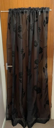 Photo of free Net Curtain & pole (New Brighton CH45) #1