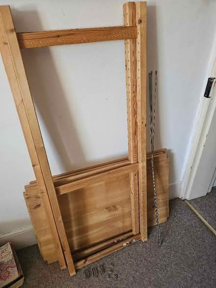 Photo of free IKEA three shelf unit (Ebley GL5) #2