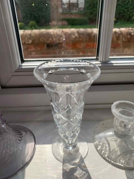 Photo of free Glass candlesticks and similar bits (OX10 6hq) #2