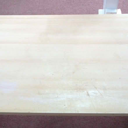 Photo of free Office desk. Width = 147 cm, depth = 80 cm Fair condition (Burgess Hill RH15) #3