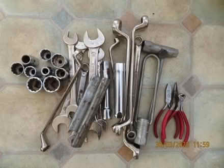 Photo of free Old Imperial Tools Plus Spark Plug Spanners (Gilesgate DH1) #1