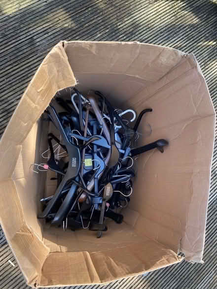 Photo of free Box of clothes hangers (BT10) #1