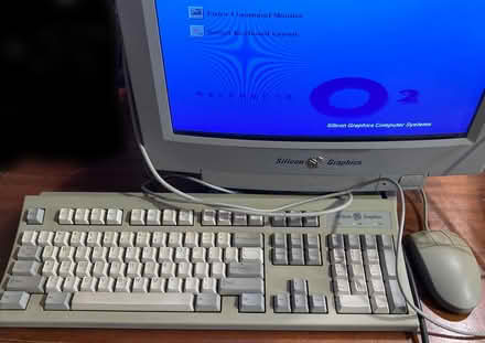 Photo of free SGI O2 workstation [disk error] (Westcotes LE3) #1