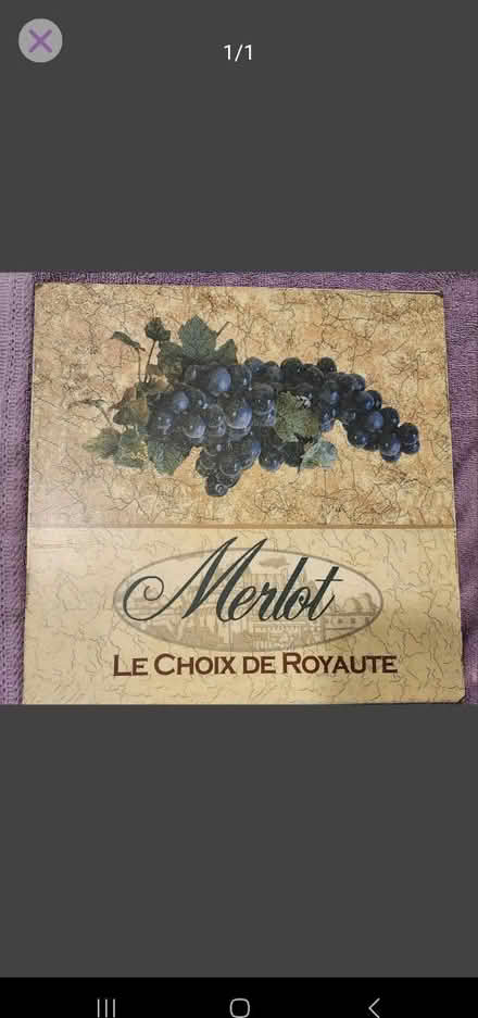 Photo of free Merlot Sign (Ambler) #1