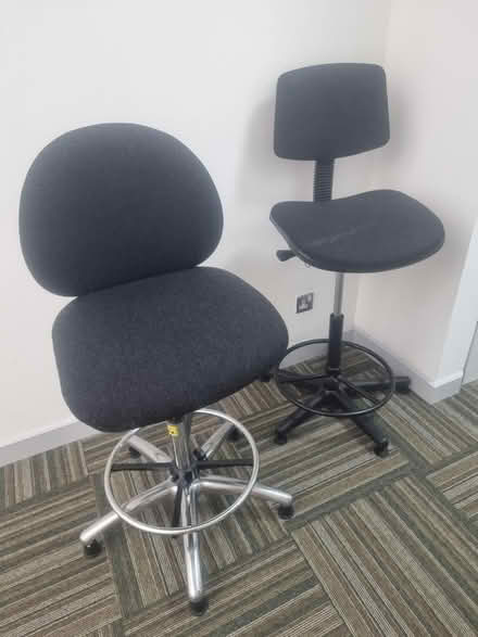 Photo of free Two chairs up to breakfast bar high (OX4 4GA) #1
