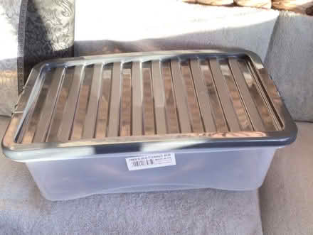 Photo of free Plastic under bed storage box (Bannockburn FK7) #1