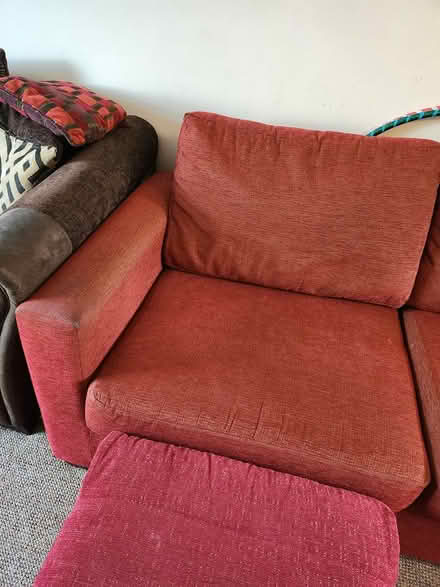 Photo of free Sofa bed and storage poof (NP16) #4