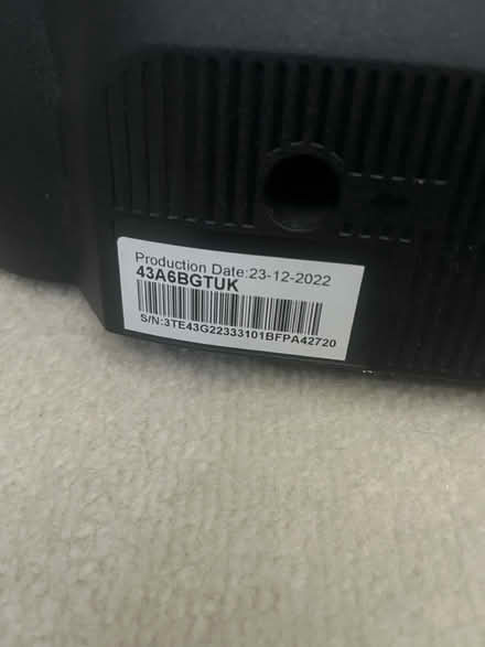 Photo of free Hisense 43” Smart Tv. Spares (SW2) #3
