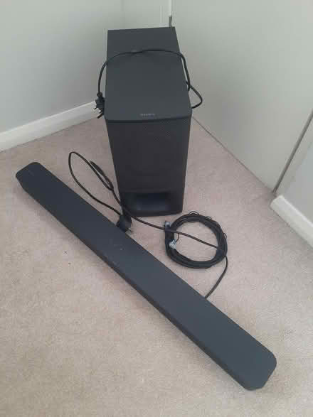 Photo of free Sony sound bar (Baldock) #1