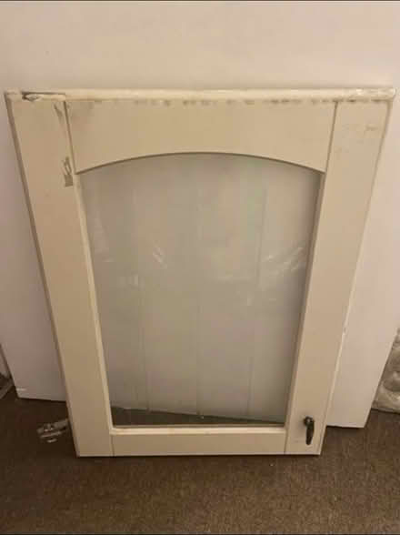 Photo of free Cabinet door with glass panel (Woolwich SE18) #1