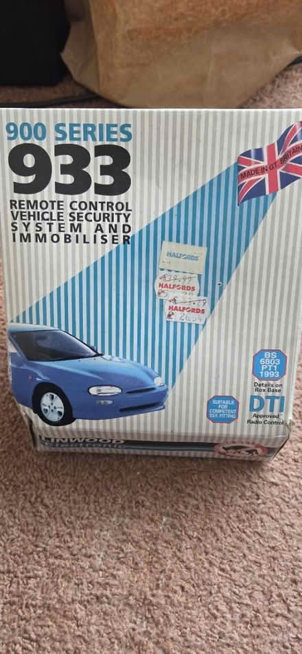 Photo of free Car alarm & immobiliser (Purley CR8) #1