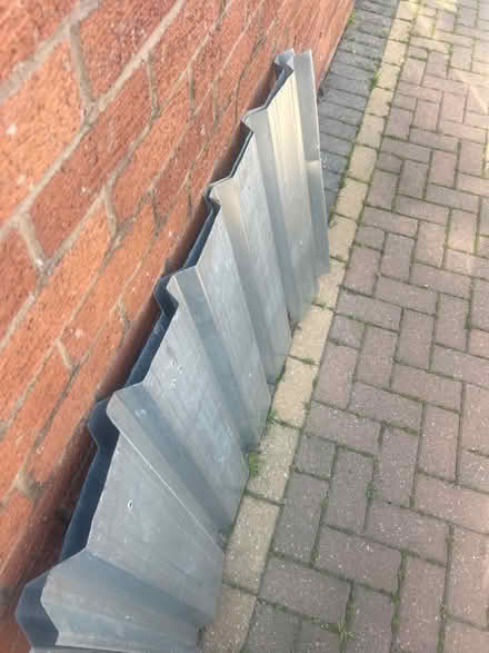 Photo of free x18 Roof tiles, x2 tin roof sheets (PR5 lostock hall) #3