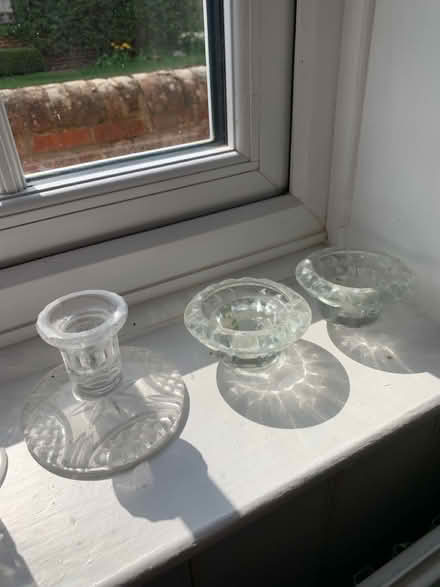 Photo of free Glass candlesticks and similar bits (OX10 6hq) #3