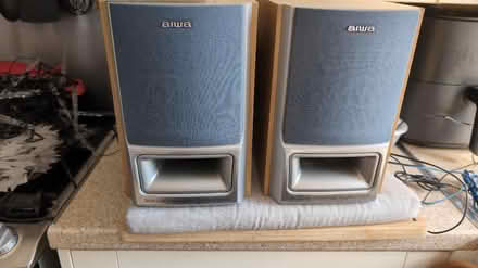 Photo of free Aiwa speakers (Congleton, CW12) #1