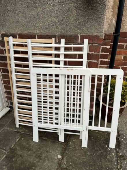 Photo of free John Lewis Eric cot (white) (Millhouses, S7) #1