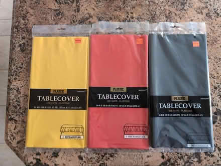 Photo of free Plastic Tablecloths (Trafalgar/River Oaks, Oakville) #1