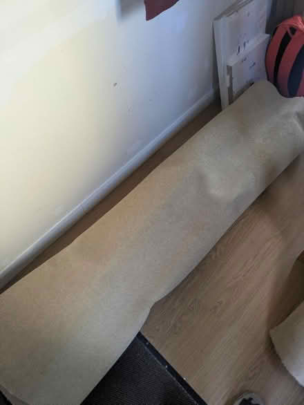 Photo of free 2 x beige carpet offcuts (Mosspark, Glasgow G52) #3